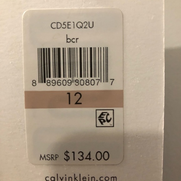 Calvin Klein colorblock sleeveless dress. Size 12 - Picture 3 of 3